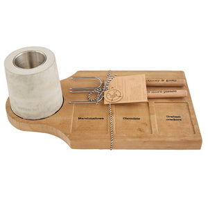 Mud Pie Fire Pit S'more Roasting Board - Thumbnail 4