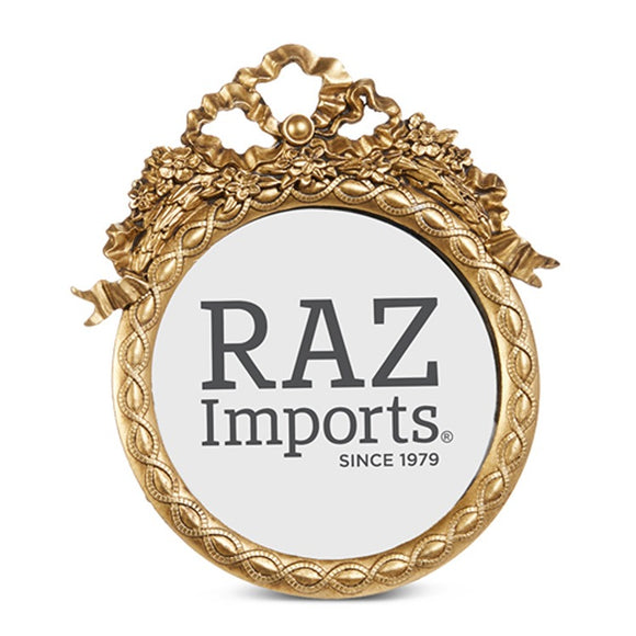 Raz Imports RZ 4536548 Bow Picture Frame 7in