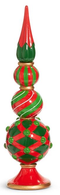 Raz Imports RZ 4510368 Finial Candle Holder, 15in