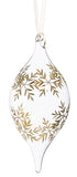 Raz Imports RZ 4524582x Snowflake Ornament, 7in - 2 Styles