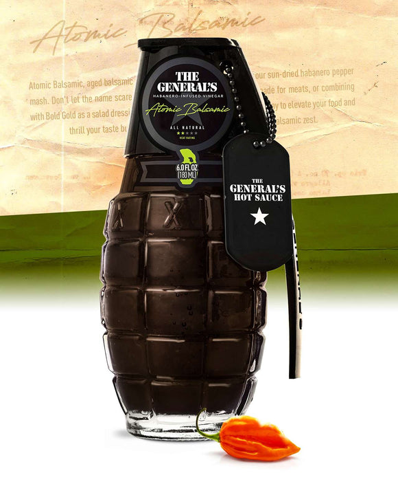 The General's Hot Sauce TGHS Atomic Balsamic Vinegar Hot Sauce