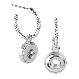 Ginger Snaps GS GP96-22 Mini Twist Hoop Earrings