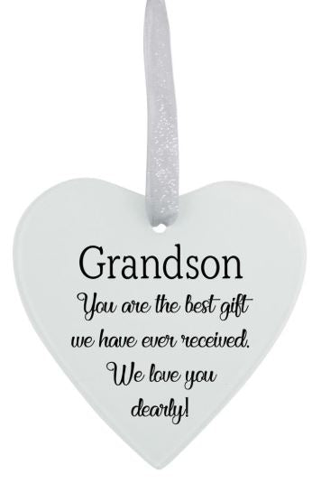 Dicksons Gifts DG GLORNHxx Glass Ornament - 2 Styles (Grandchildren)