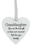 Dicksons Gifts DG GLORNHxx Glass Ornament - 2 Styles (Grandchildren)