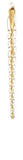 Raz Imports RZ 4524538x Gold Icicle Ornaments - 3 Sizes