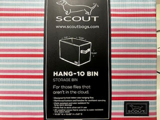 Scout Hang-10 Storage Bin, Small - 2 Styles