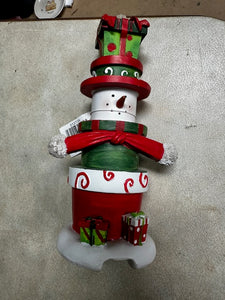 Melrose International MI 51273A Snowman Stocking Holder