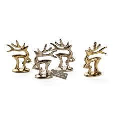 TWO'S COMPANY TC 82351 DEER PLACE CARD HOLDER NAPKIN RING