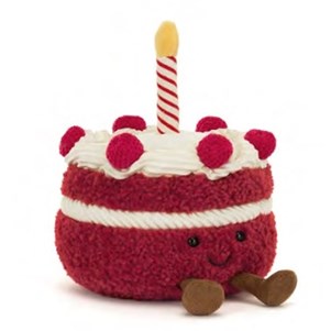 Jellycat Inc JI A2RVC Amuseables Cheri Cake