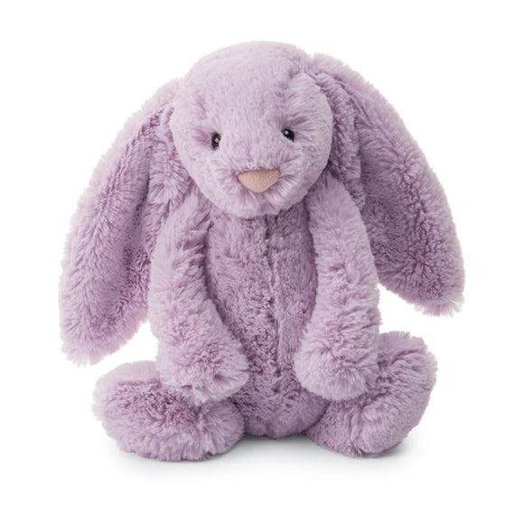 Jellycat Inc JI BAS3HYUS Bashful Lilac Bunny Original (Medium)