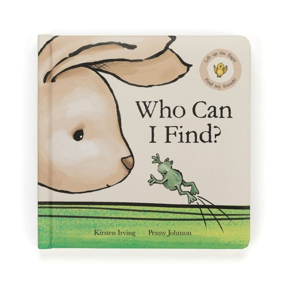 Jellycat Inc JI BK4WHO Who Can I Find Book