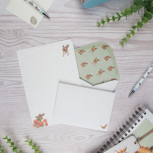 Wrendale Designs WD LWS003 Letter Writing Set - 'Flutterly Fabulous' Cow