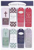 Dicksons Gifts DG BKMTL-4xx Faithful Servant Bookmark - 8 Styles
