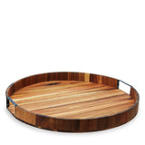 True Brands 26 11590 TWINE LIVING Acacia Wood Lazy Susan