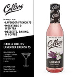 True Brands 26 118xx  COLLINS 12.7oz Simple Syrup - 6 Flavors