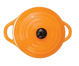Creative Co-Op CCOP DE7145Axx Stoneware Mini Baker with Lid - 6 Colors