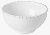 Casafina Stoneware CF PES131-WHI Costa Nova "Pearl" Fruit Bowl, White