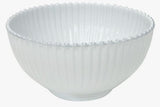 Casafina Stoneware CF PES271-WHI Costa Nova "Pearl" Serving Bowl, White