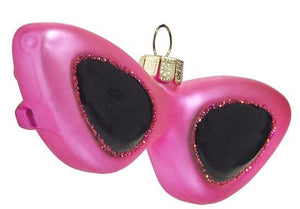 Retro Pink Sunglasses Ornament - Thumbnail 3