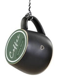 Demdaco 1004100042 Thankful Coffee Pod Mug Ornament - 3 Styles