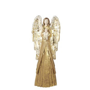 Raz Imports RI 4016165 21.75" Praying Gilded Angel
