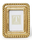 Two's Company TC 54990x Beaded Texture Gold Photo Frames - 4 Styles