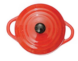 Creative Co-Op CCOP DE7145Axx Stoneware Mini Baker with Lid - 6 Colors