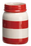 Transpac 26 P8110x Dolomite Mason Jar Container - 4 Styles
