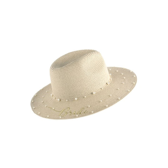 Shiraleah SL 06-33-002NA Bride Pearl Hat, Natural
