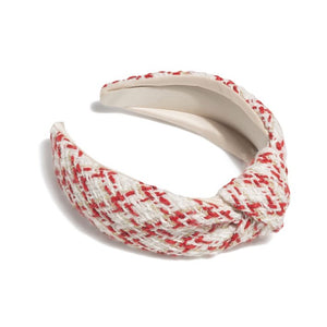 Shiraleah SL 12-BW-113RE Boucle Knotted Headband, Red