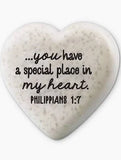 Dicksons Gifts 26 407xx Tabletop Heart Stone 2.25in - 14 Styles