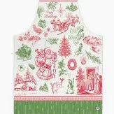 MICHEL DESIGN WORKS MDW 811396 IT'S CHRISTMASTIME APRON