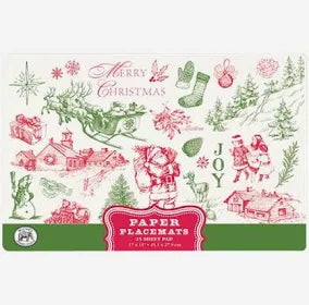 MICHEL DESIGN WORKS MDW 824396 IT'S CHRISTMASTIME PLACEMAT