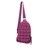 KATYDID COLLECTIONS KC KDC-SBG-18 QUILTED SLING BAG