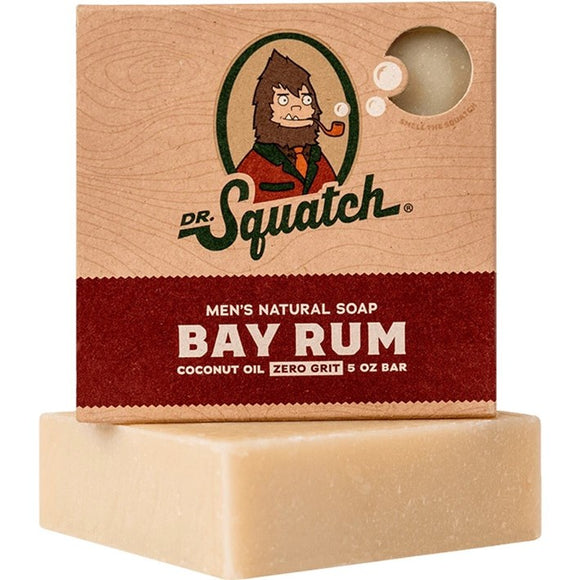 Dr. Squatch DS WH-BAR-BRM-01 Bay Rum Bar Soap