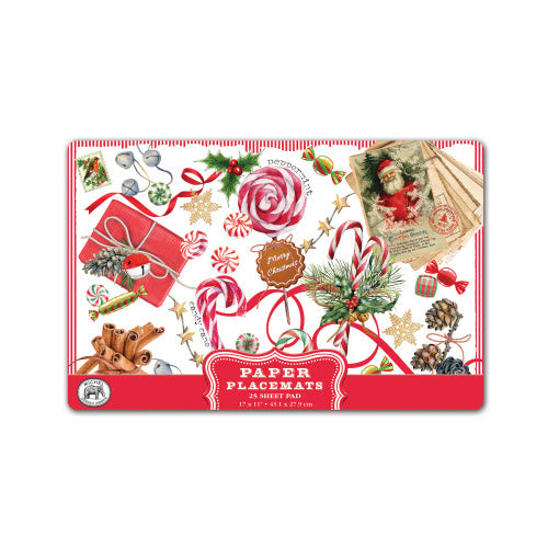 Michel Design Works MDW 824347 Peppermint Placemats