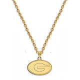 Canvas Jewelry 26 24109N-xx 24K Gold Plated Pendant Necklace - 2 Schools