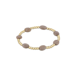 ENEWTON DESIGN ED BADG3RIV ADMIRE GOLD 3MM BEAD BRACELET - RIVERSTONE