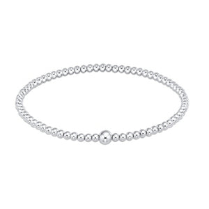 ENEWTON DESIGN ED BBANCLSS3 CLASSIC STERLING 3MM BEAD BANGLE