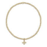 eNewton Design 26 BCLG2xx Classic Gold 2mm Bracelet - 7 Styles