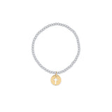 eNewton Design 26 BCLMXM3xx Classic Mixed Metal 3mm Bracelet - 4 Styles
