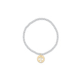 eNewton Design 26 BCLMXM3xx Classic Mixed Metal 3mm Bracelet - 4 Styles