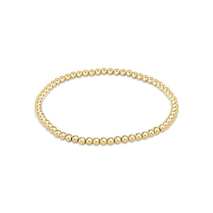 ENEWTON DESIGN ED BEXCLG3 EXTENDS - CLASSIC GOLD 3MM BEAD BRACELET