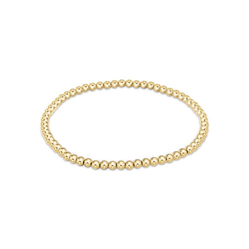 ENEWTON DESIGN ED BEXCLG3 EXTENDS - CLASSIC GOLD 3MM BEAD BRACELET