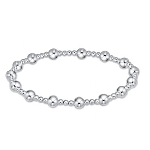 ENEWTON DESIGN ED BEXCLSINPSS5 EXTENDS - CLASSIC SINCERITY PATTERN 5MM BEAD BRACELET - STERLING