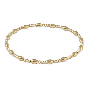 ENEWTON DESIGN ED BEXHARSINP2G ENEWTON EXTENDS - HARMONY SINCERITY PATTERN 2MM BEAD BRACELET -GOLD