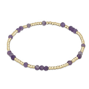 ENEWTON DESIGN ED BEXHOPUNWGEMAM EXTENDS - HOPE UNWRITTEN GEMSTONE BRACELET - AMETHYST