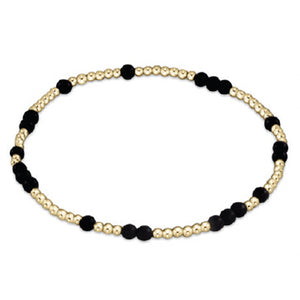 ENEWTON DESIGN ED BEXHOPUNWGEMMOX EXTENDS - HOPE UNWRITTEN GEMSTONE BRACELET - MATTE ONYX