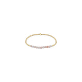 eNewton Design 26 BGBL2 Gold Bliss Pearl Bracelet Collection