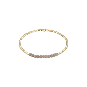 ENEWTON DESIGN ED BGBL2RIV GOLD BLISS 2MM BEAD BRACELET - RIVERSTONE